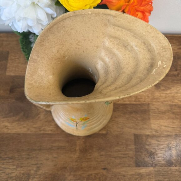 Chelsea England Art Deco Floral Pitcher Hand Painted Ceramic Vase English Potter - Picture 3 of 9